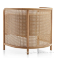 Modern Nordic RattanChair ieldWhiteDecorativeLivingRoomChair